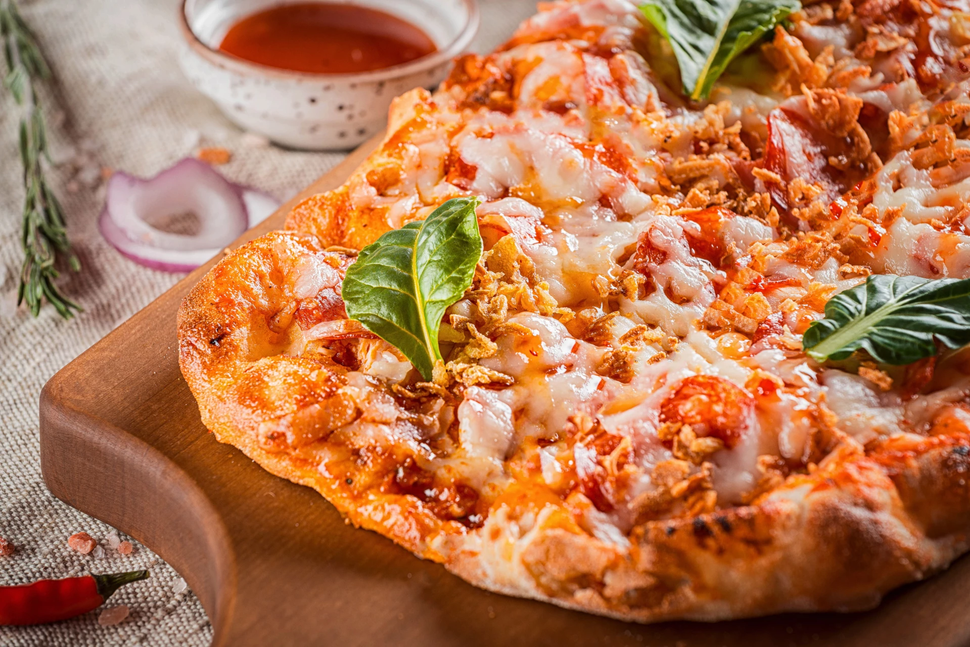 Мясная ( на римском тесте) 400 гр