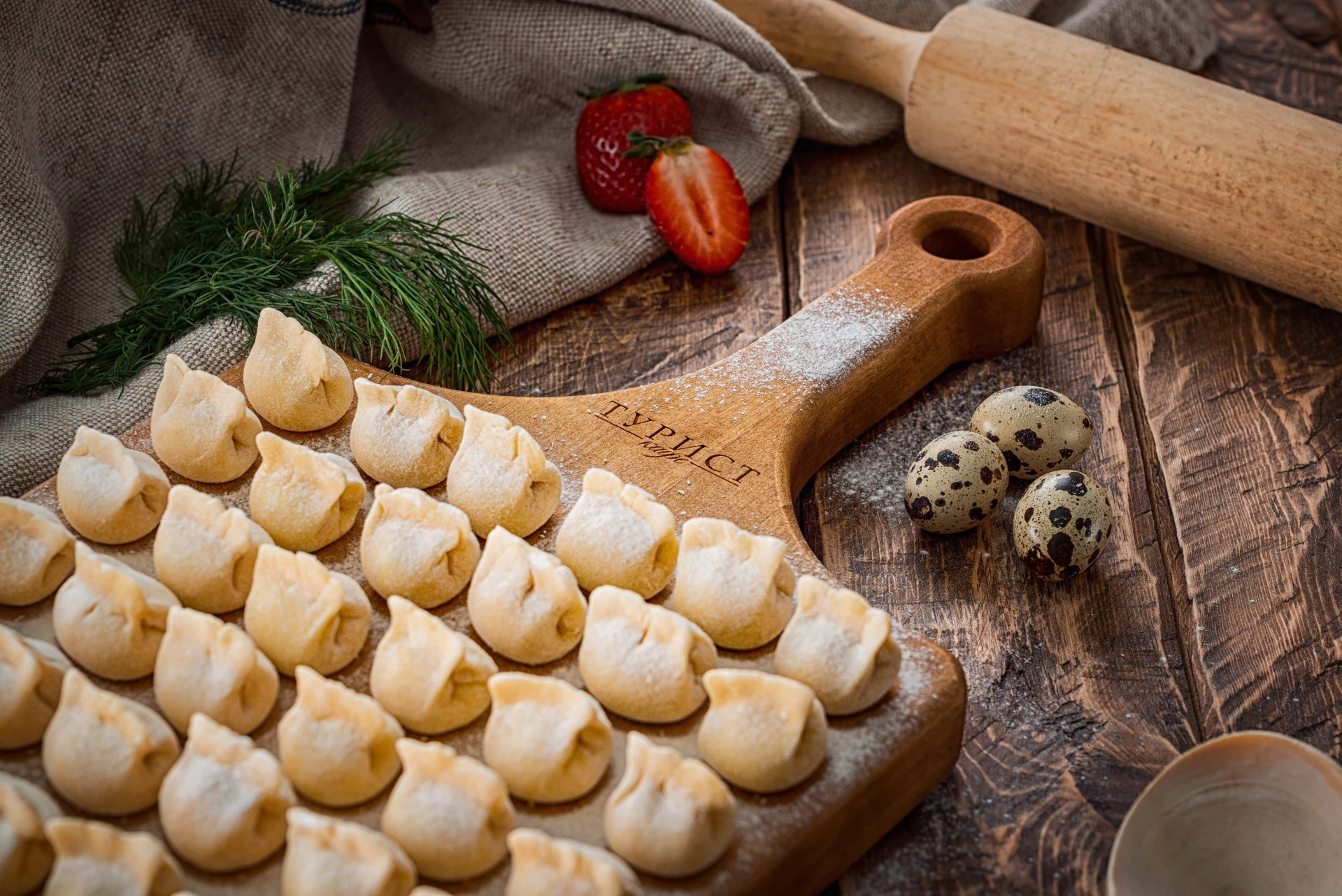 Вареники творожные