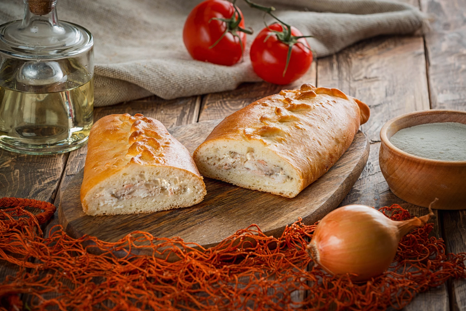 Кулебяка с рыбой (ассорти) 300 гр