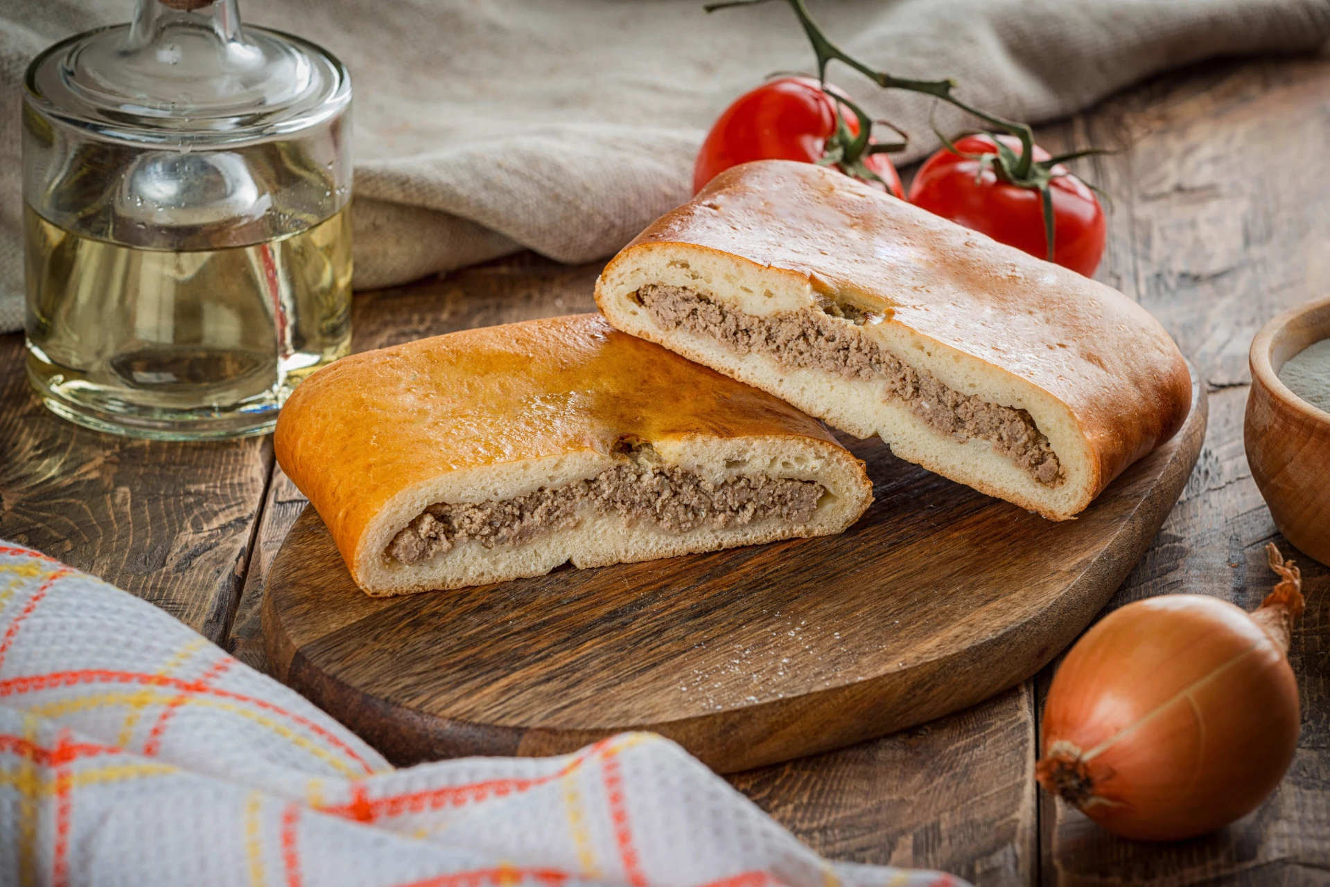 Кулебяка с мясом 300 гр