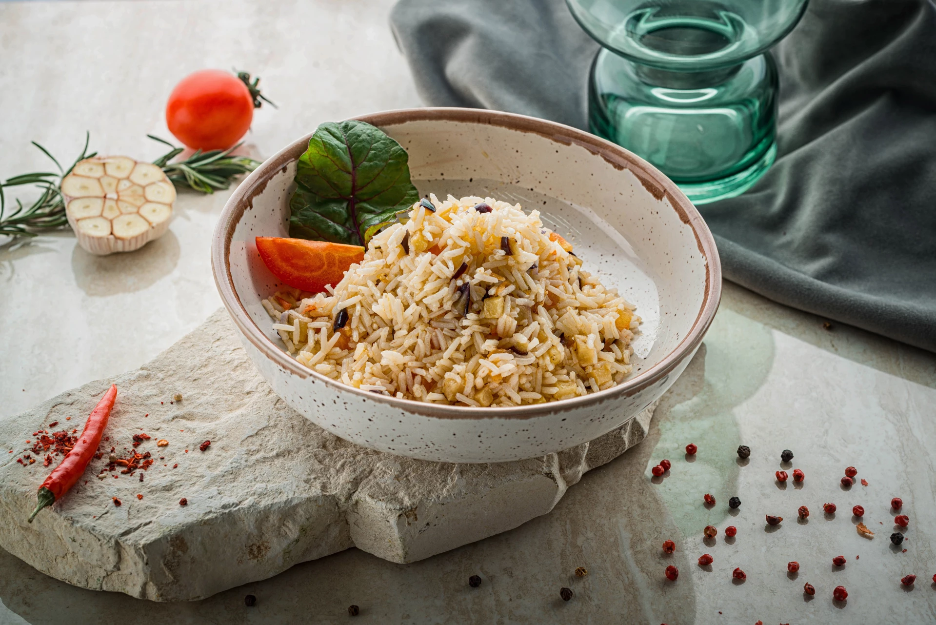 Рис басмати с овощами 150 гр