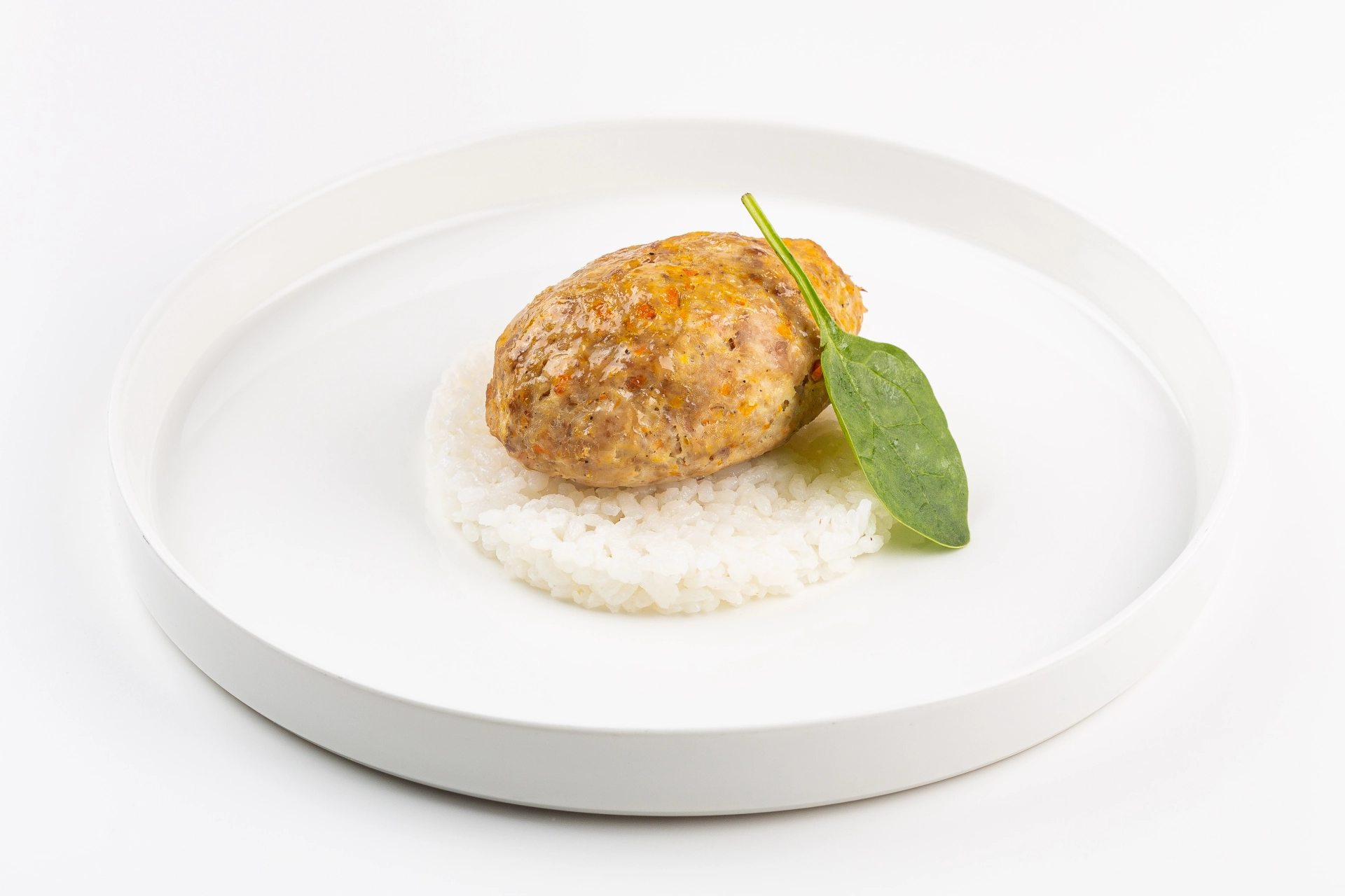 Котлета куриная с рисом