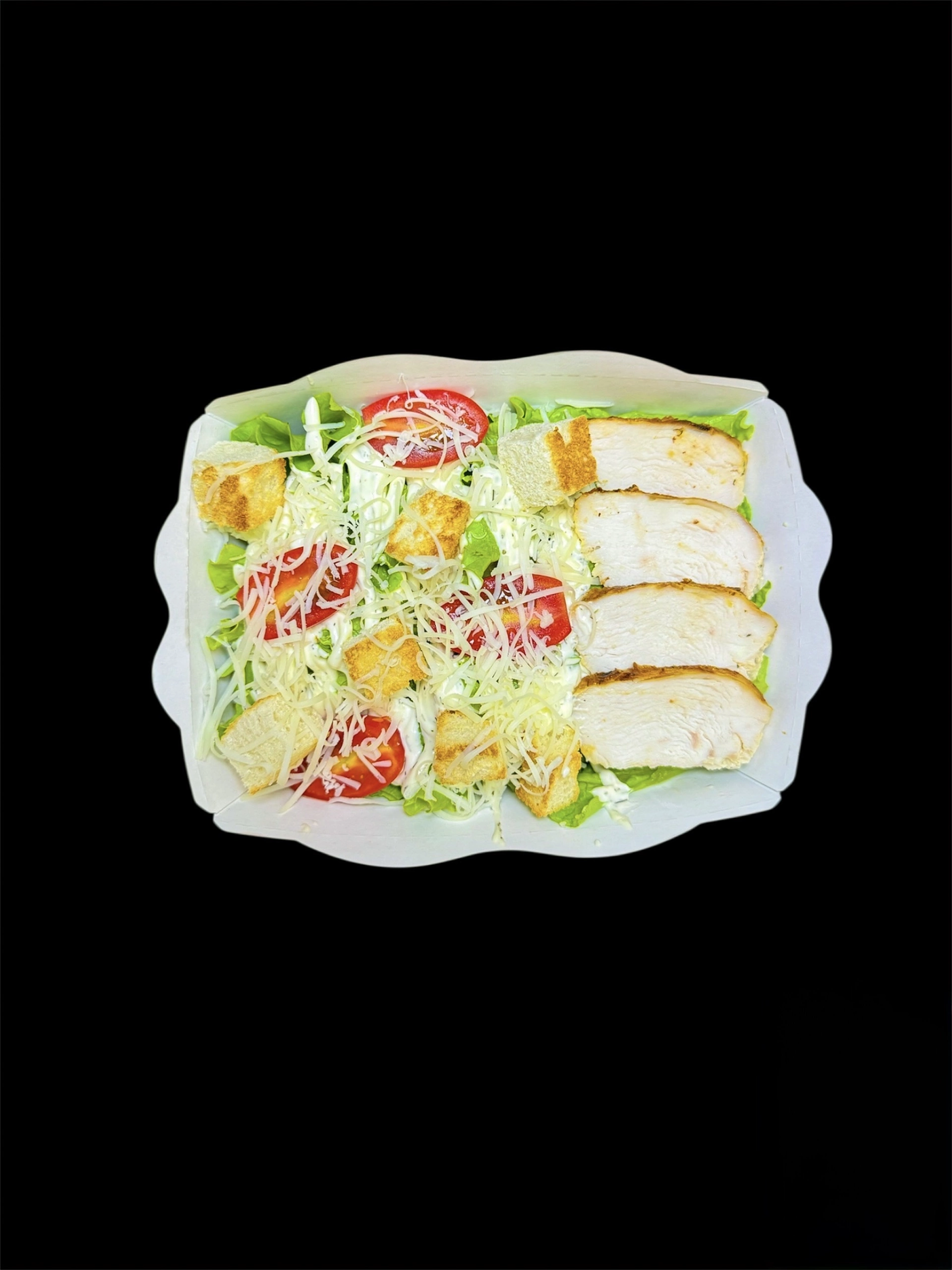 Цезарь с курицей