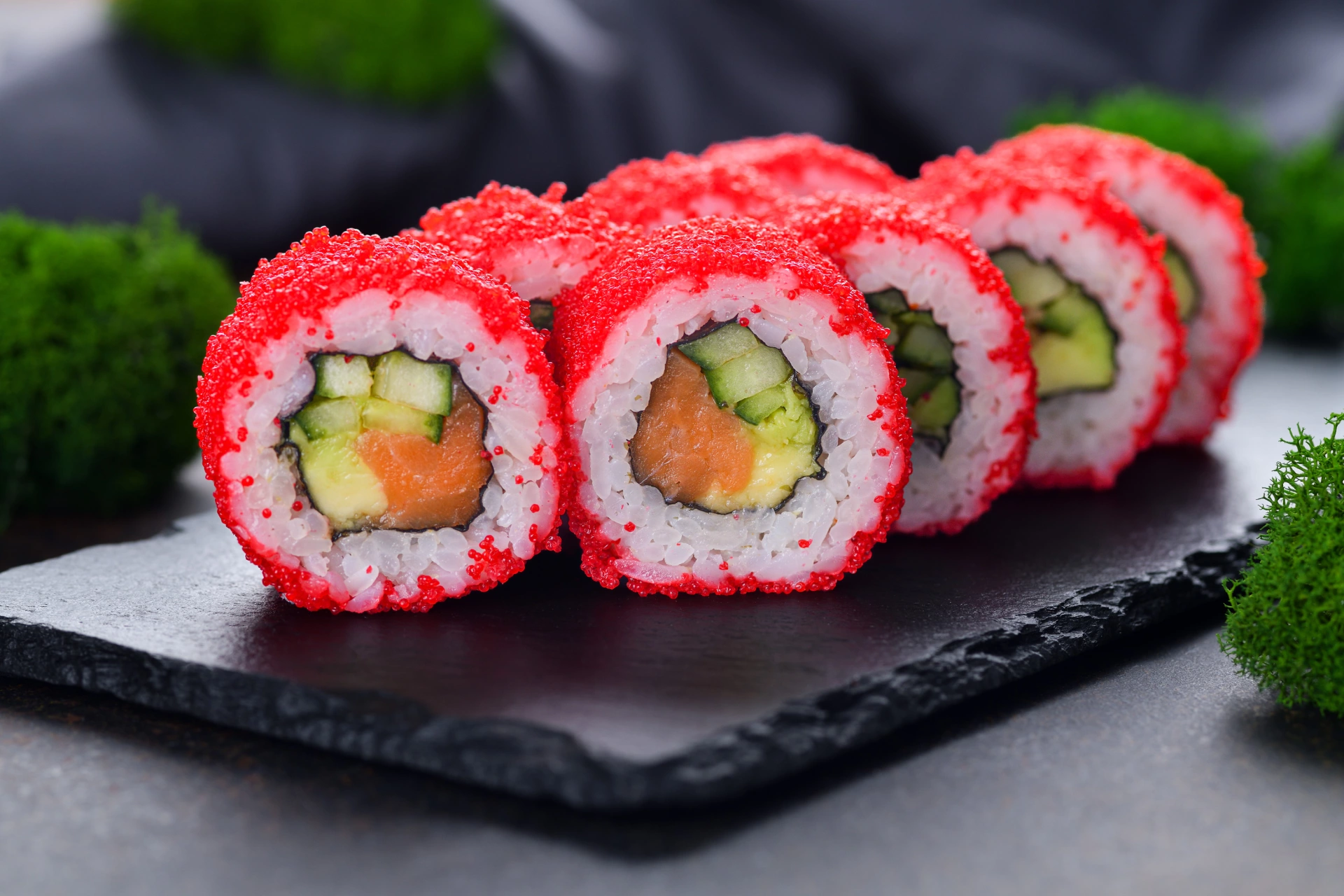 Калифорния с лососем
