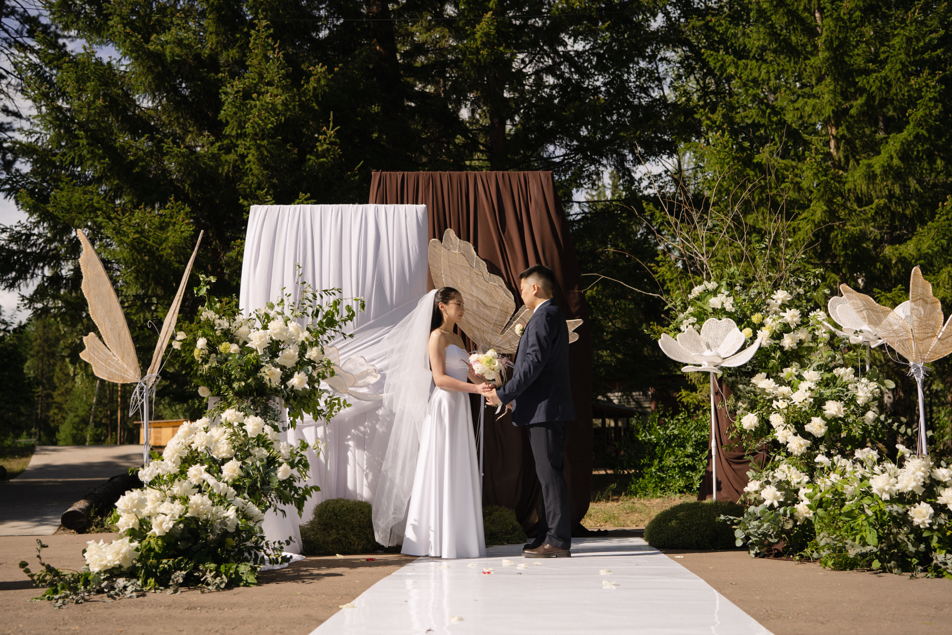 Светодиодные цветы и бабочки_аренда