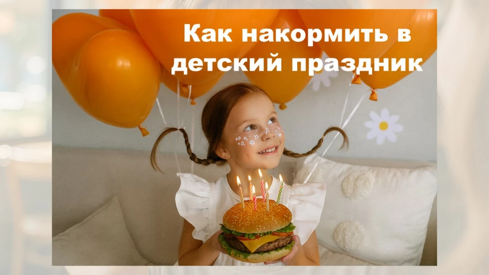 Как накормить детей в праздник?