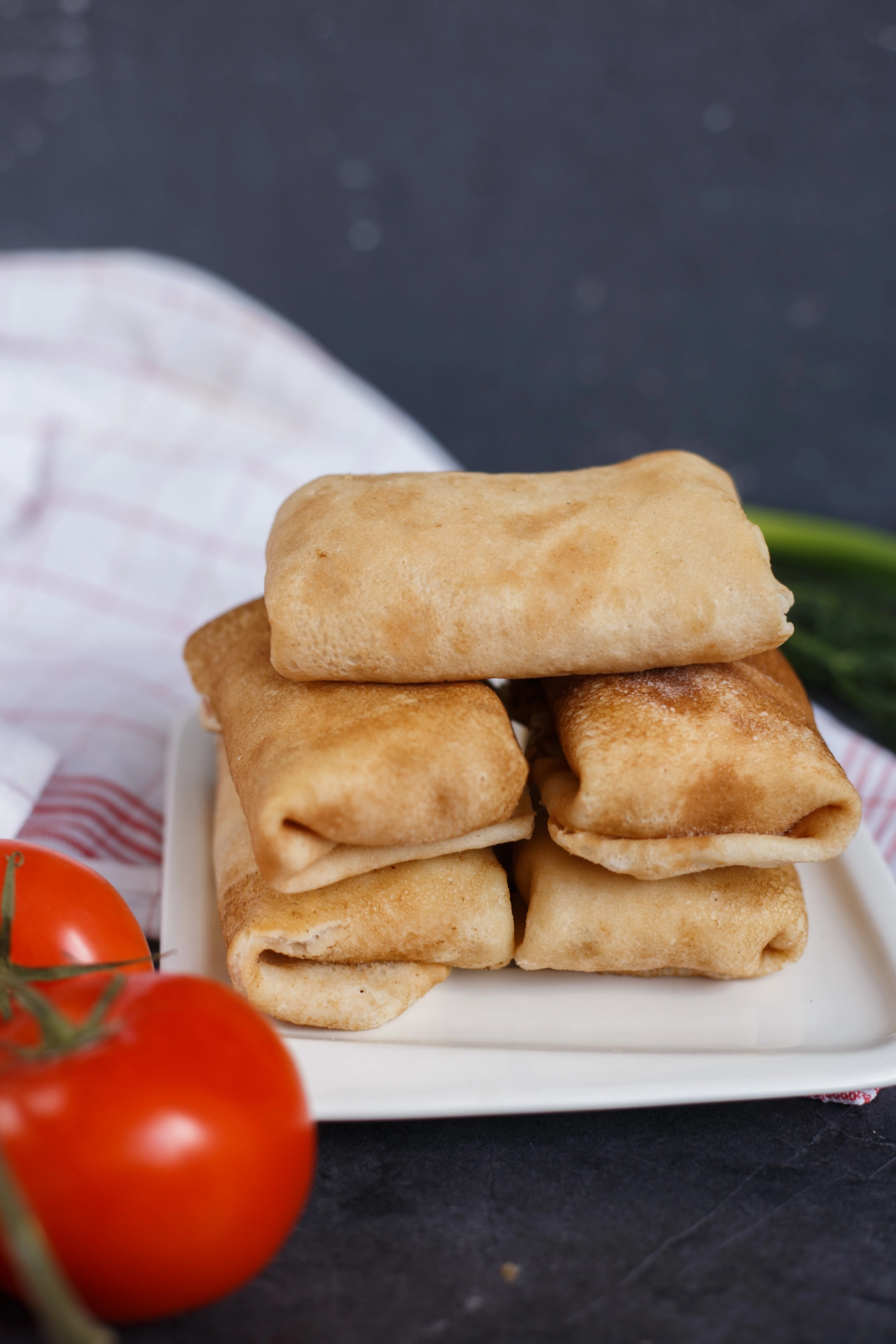 Блины с мясом и рисом, 5 шт