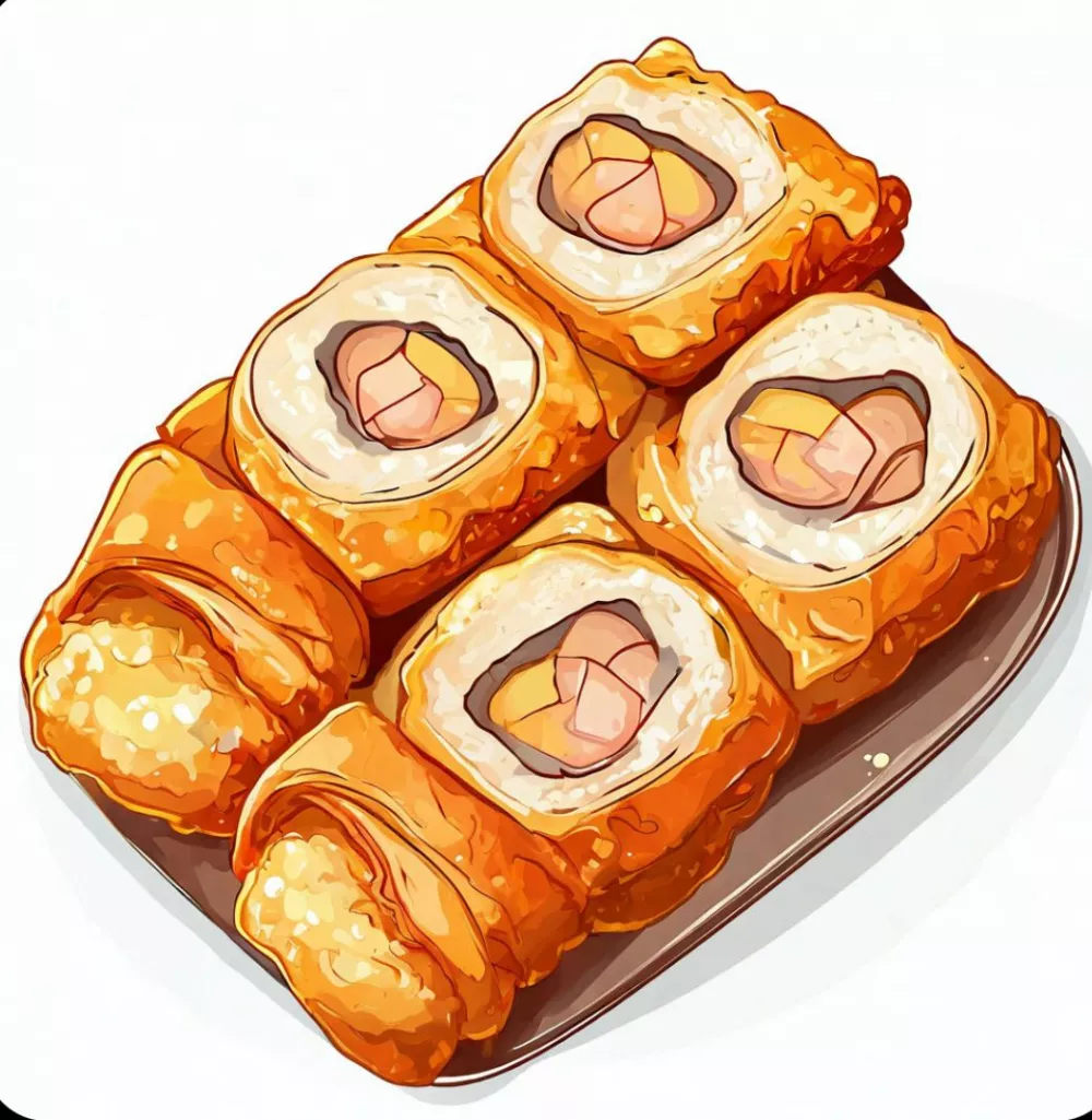 Жаренные роллы