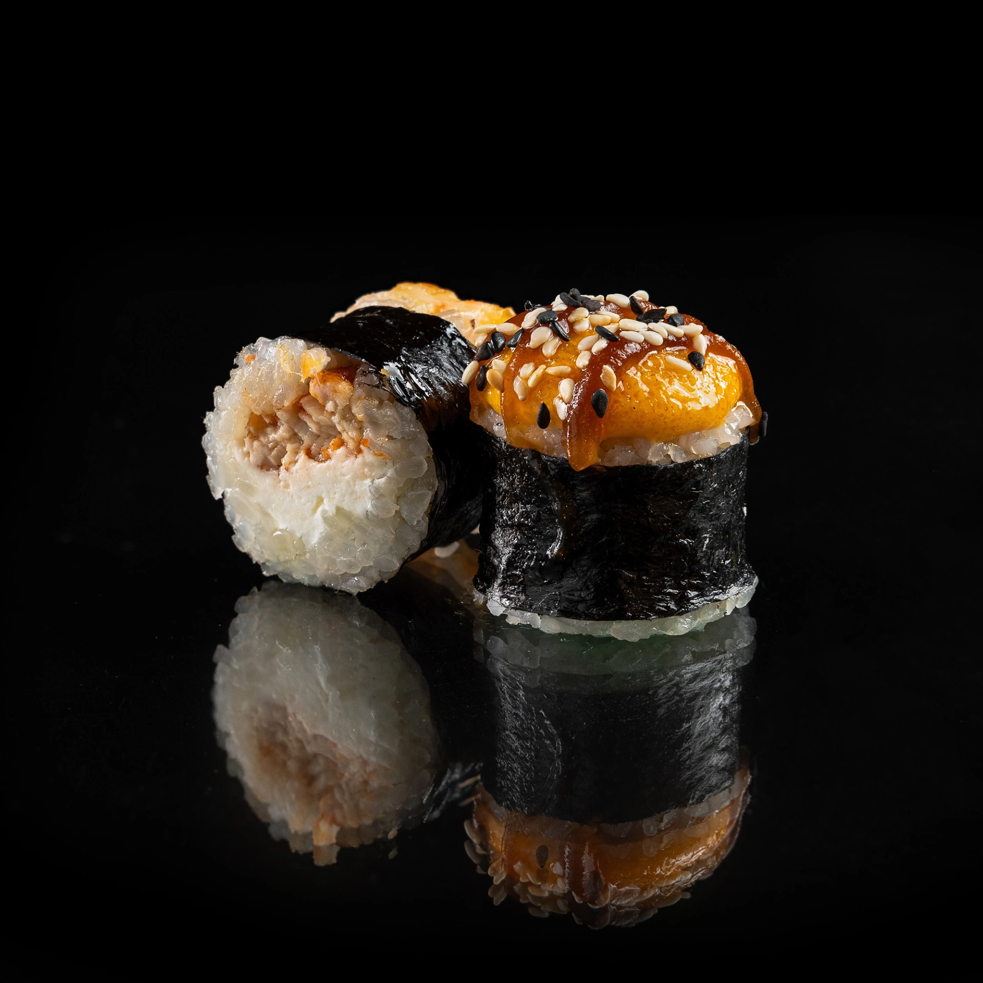 Хокку мини с угрем спайси 160 гр.