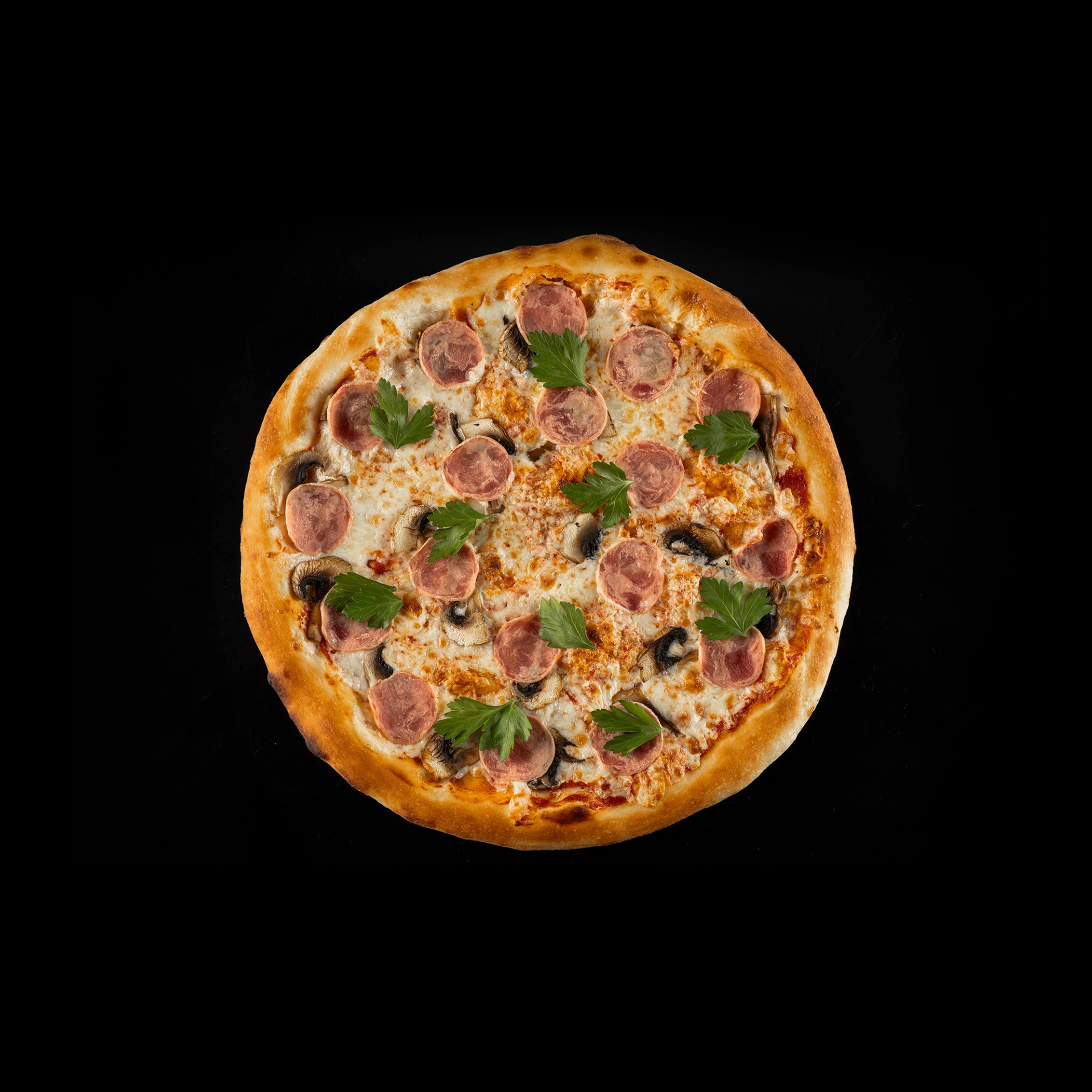 Пицца Ветчина и грибы