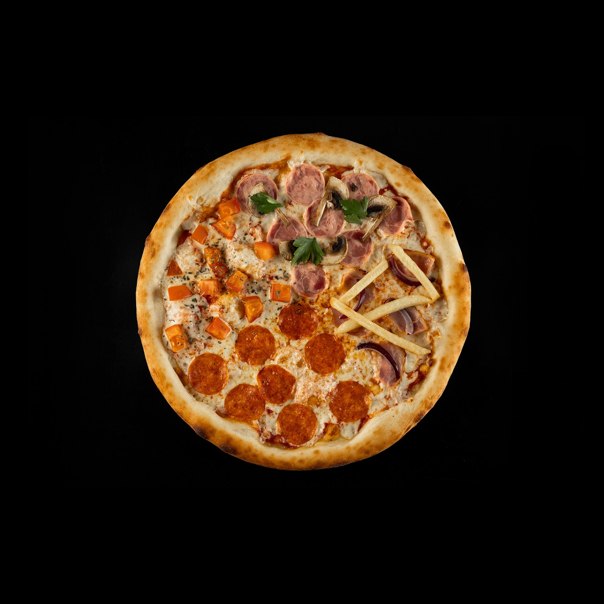 Пицца 4 сезона 480 гр.