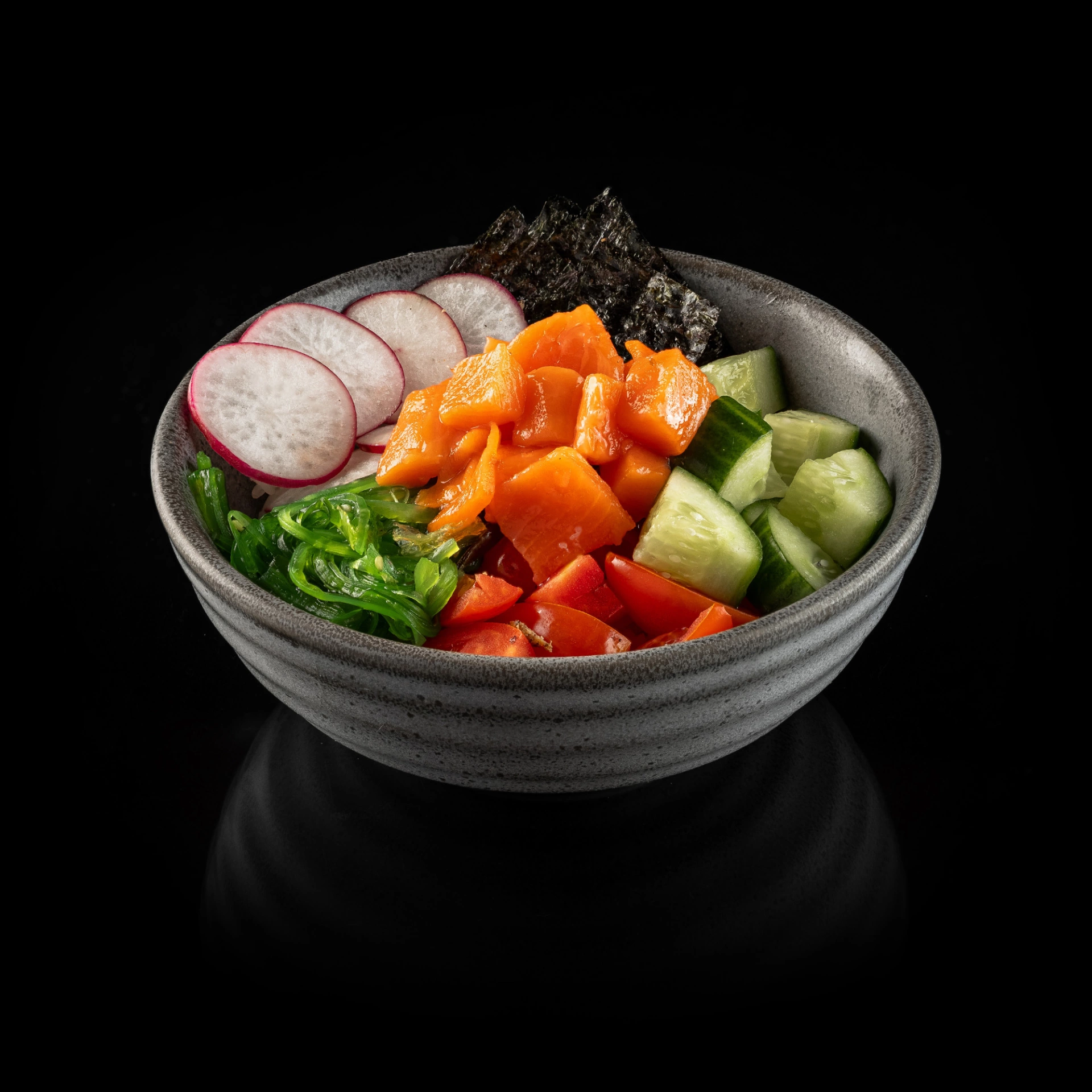 Поке с лососем