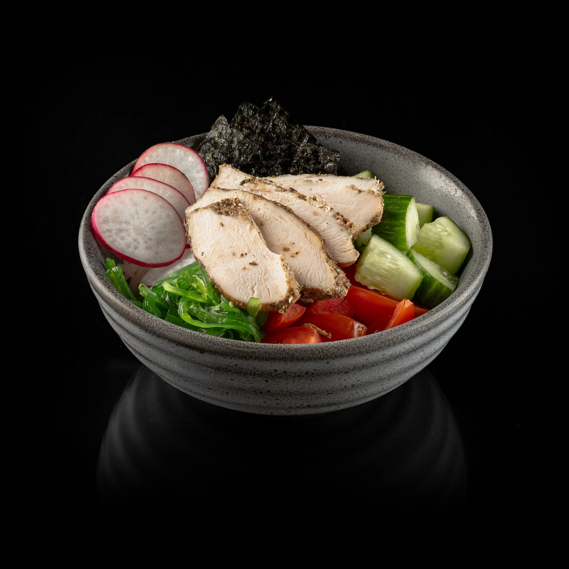 Поке с курицей