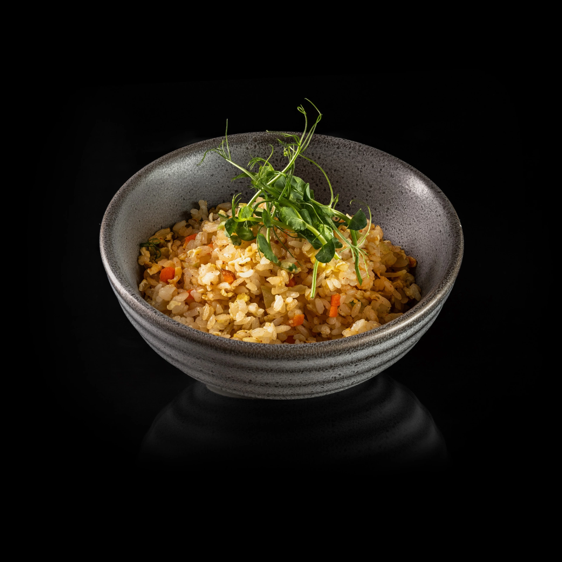 Рис с яйцом