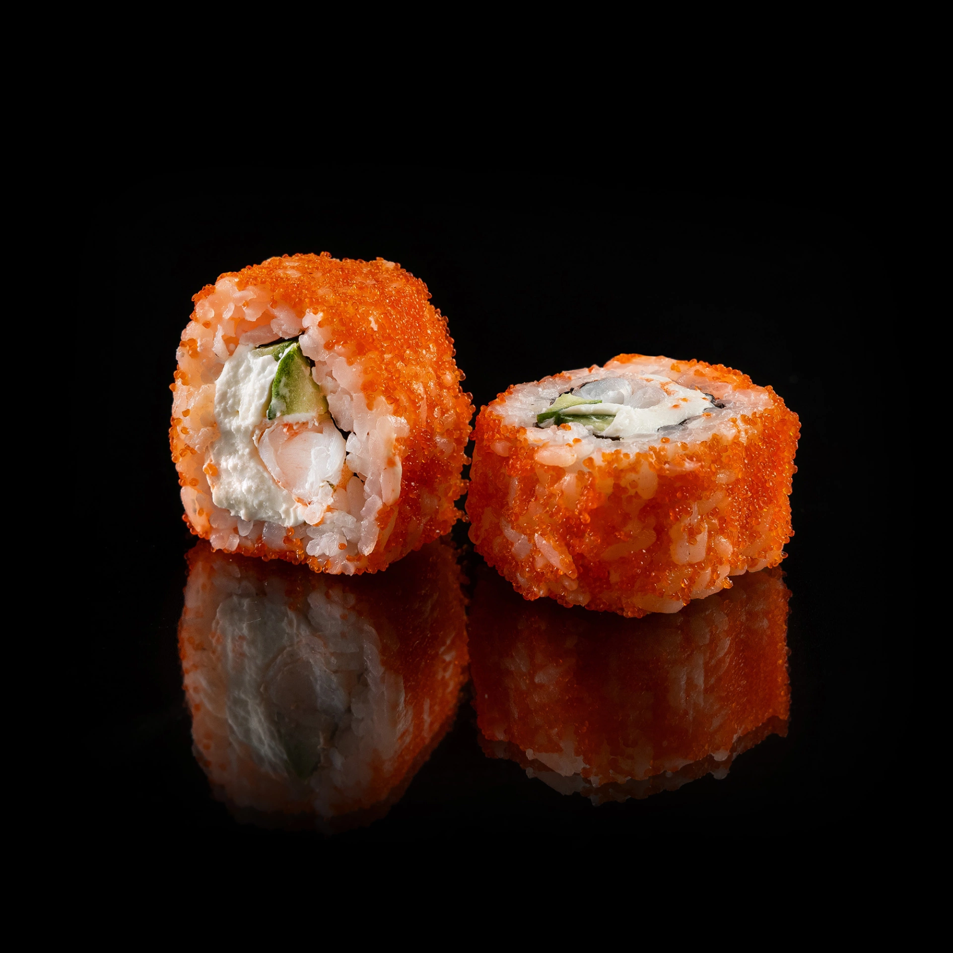 Калифорния с креветкой 1/2