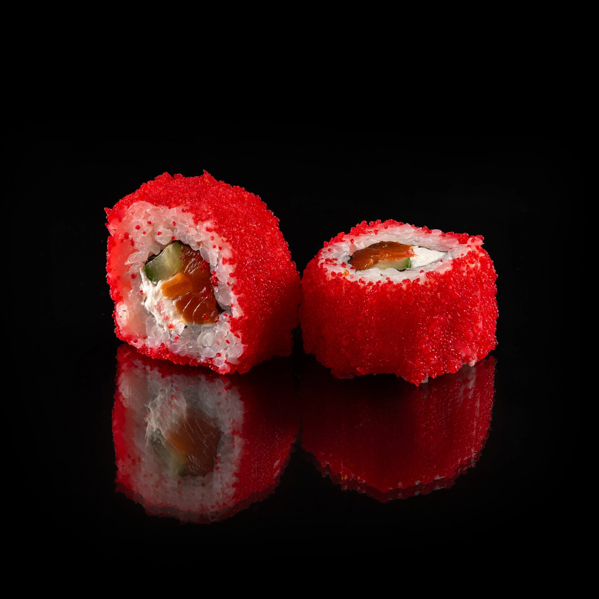 Калифорния с лососем 1/2