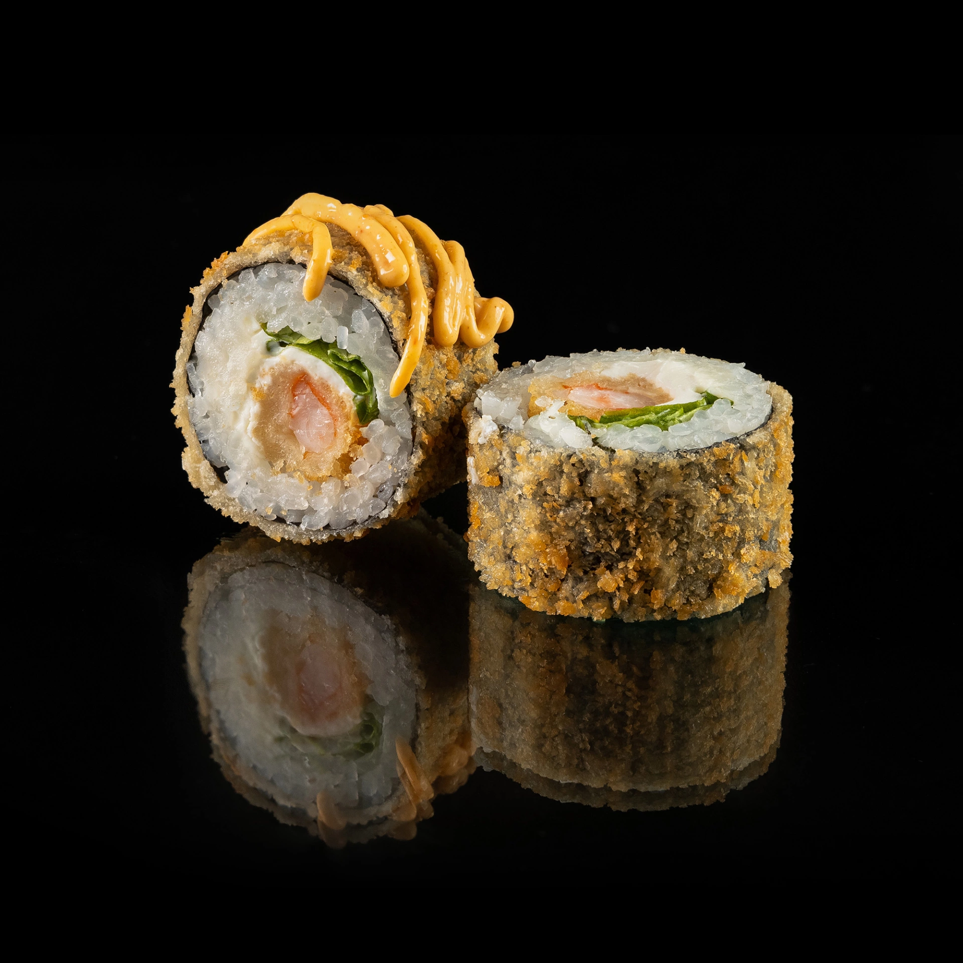 Эби темпура 1/2 ролл