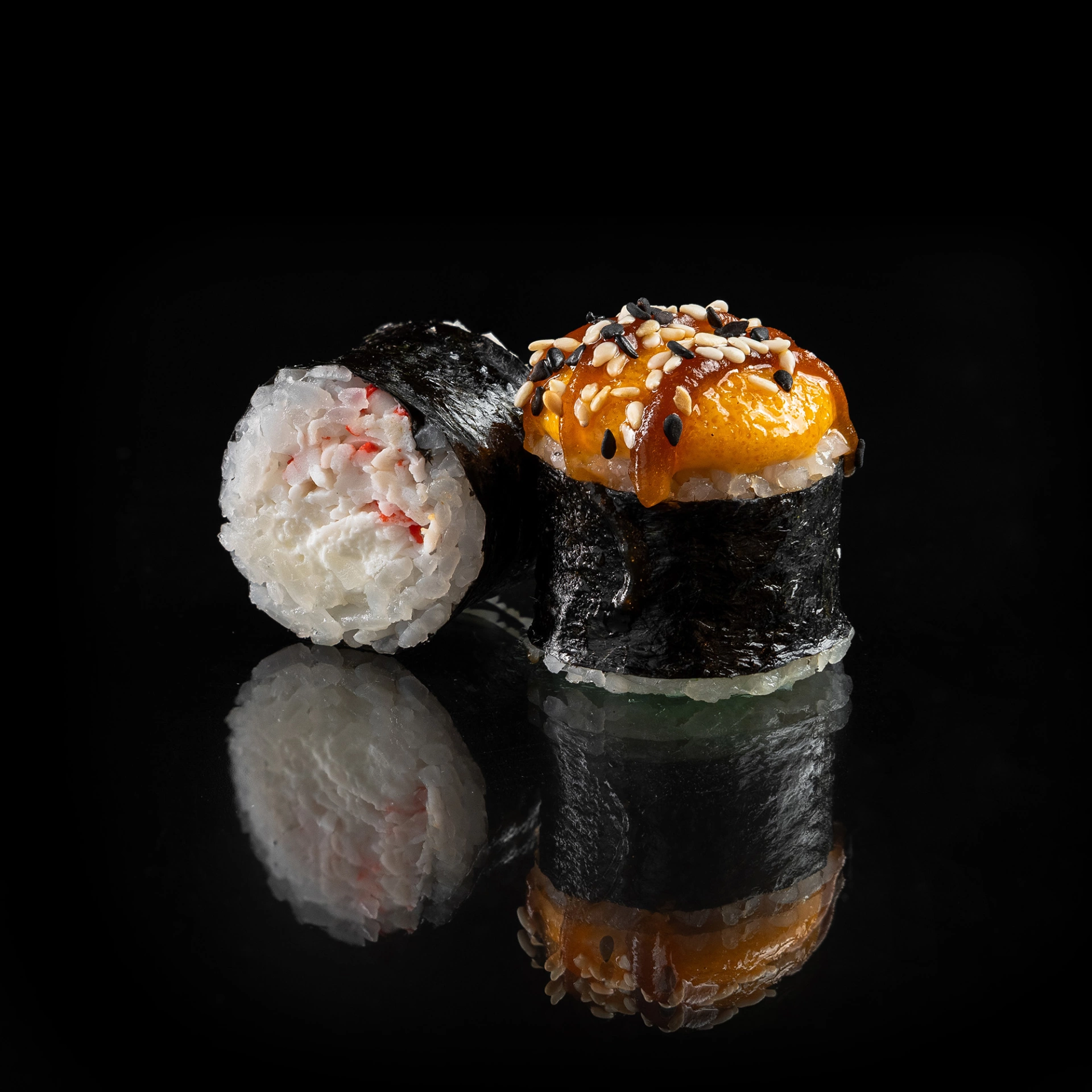 Хокку мини со снежным крабом спайси160 гр.