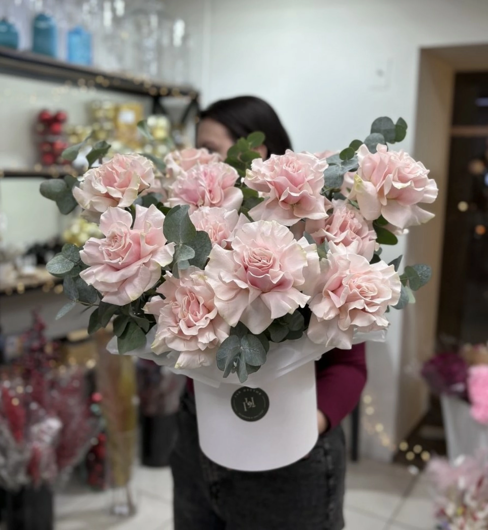 Розы Pink Mondial 17шт
