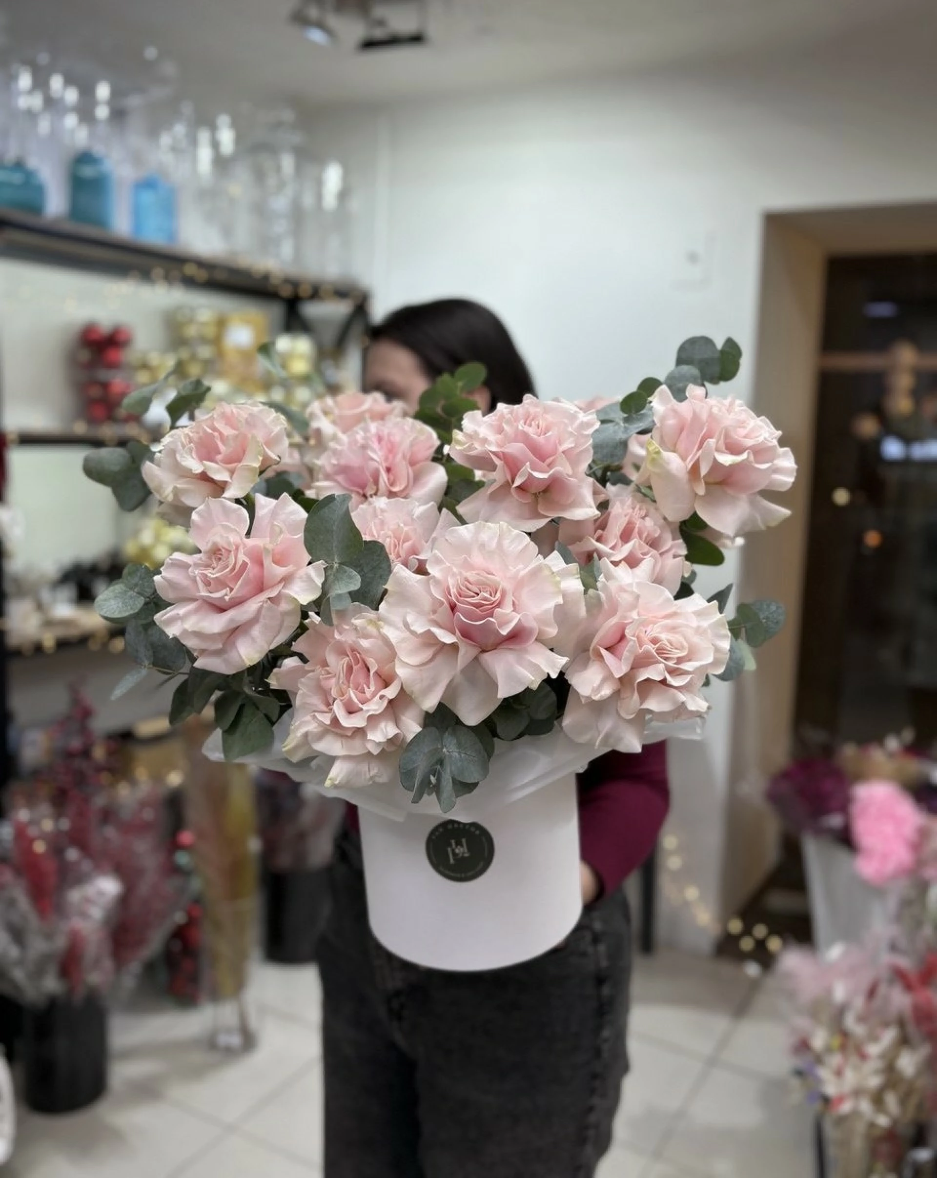 Розы Pink Mondial 17шт