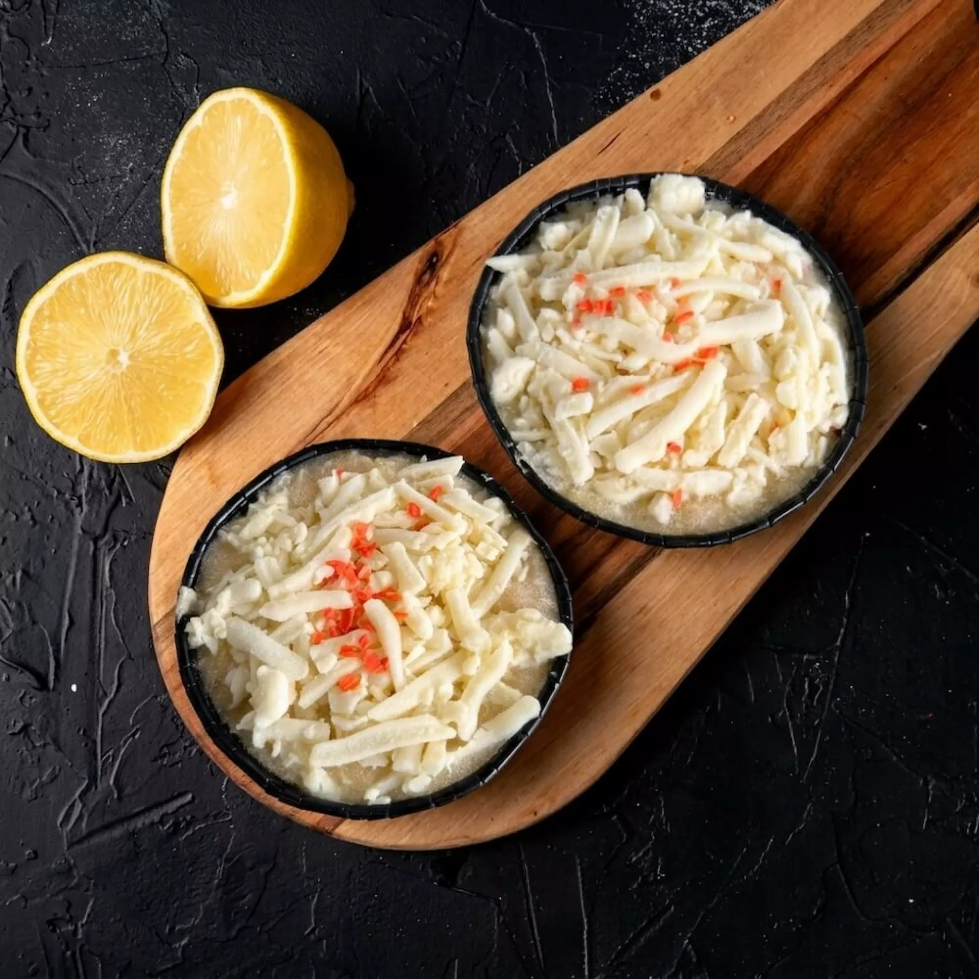Запеканка из картофеля с морепродуктами